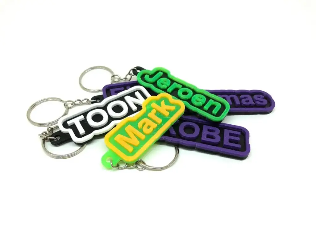 Sleutelhanger (Gepersonaliseerd) (Grijs, Grijs)